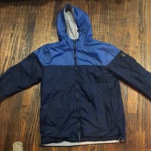 Vans reversible zip up hoodie